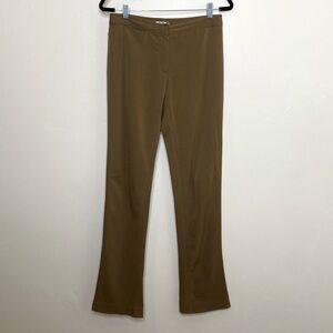 Miu Miu Virgin Wool Tan Dress Pants